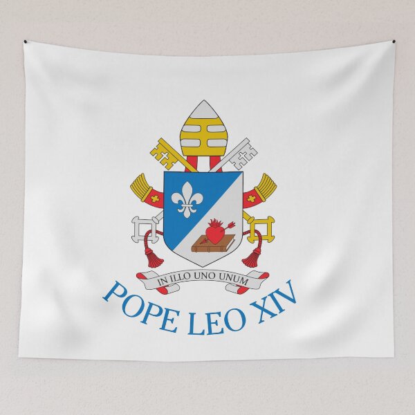 Item preview, Coat of Arms of Pope Leo XIV designed and sold by jeshands.