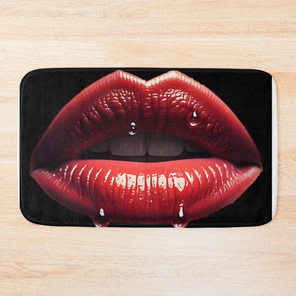 Item preview, Red Lips designed and sold by PawPrintedArt.