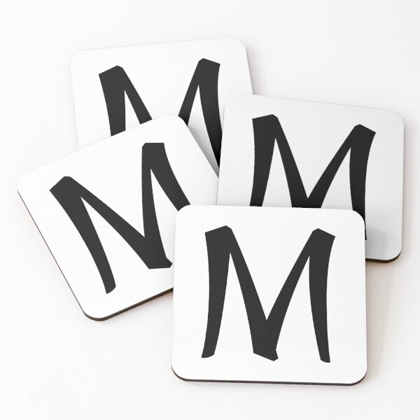 Item preview, Letter M the alphabet designed and sold by Angelia Pillay Art.