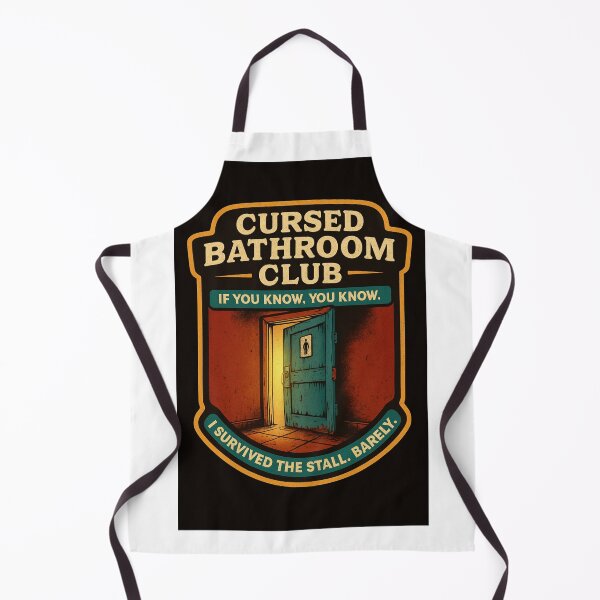 Item preview, Cursed Bathroom Club designed and sold by Xombi10k.