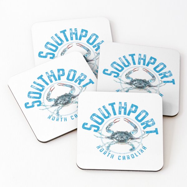 Item preview, Southport North Carolina Blue Crab Design designed and sold by Futurebeachbum.