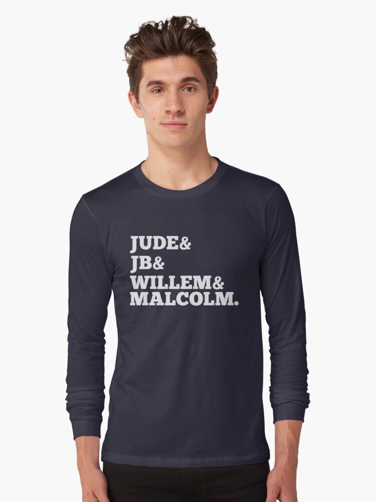 jude and jb and willem and malcolm shirt