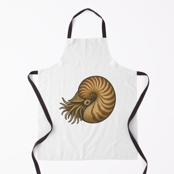 Item preview, Nautilus Shell Drawing – Prehistoric Ocean Cephalopod Design designed and sold by Vendeloc.