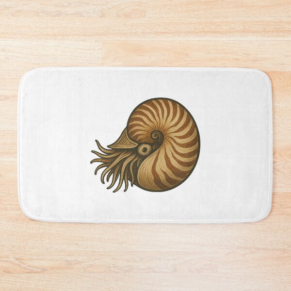 Item preview, Nautilus Shell Drawing – Prehistoric Ocean Cephalopod Design designed and sold by Vendeloc.
