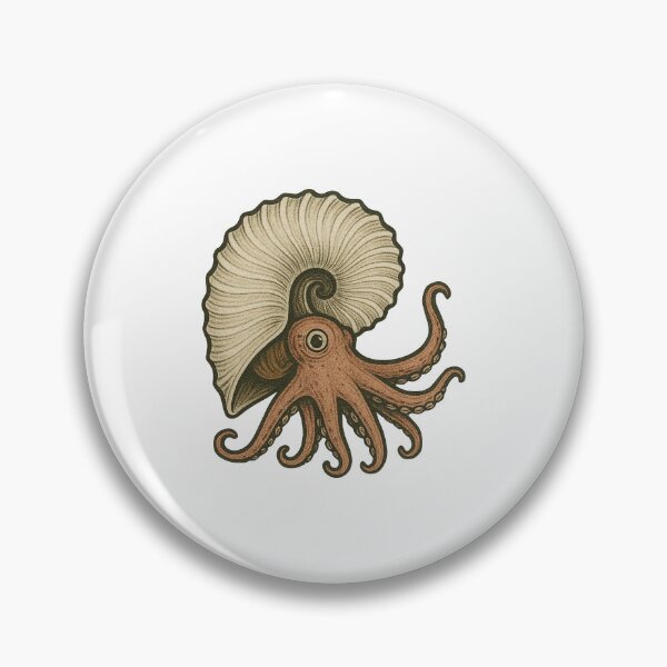 Item preview, Argonaut Octopus Art – Paper Nautilus Sea Creature Illustration designed and sold by Vendeloc.