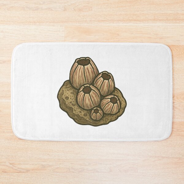 Item preview, Barnacle Cluster Drawing – Tide Pool Marine Life Design designed and sold by Vendeloc.