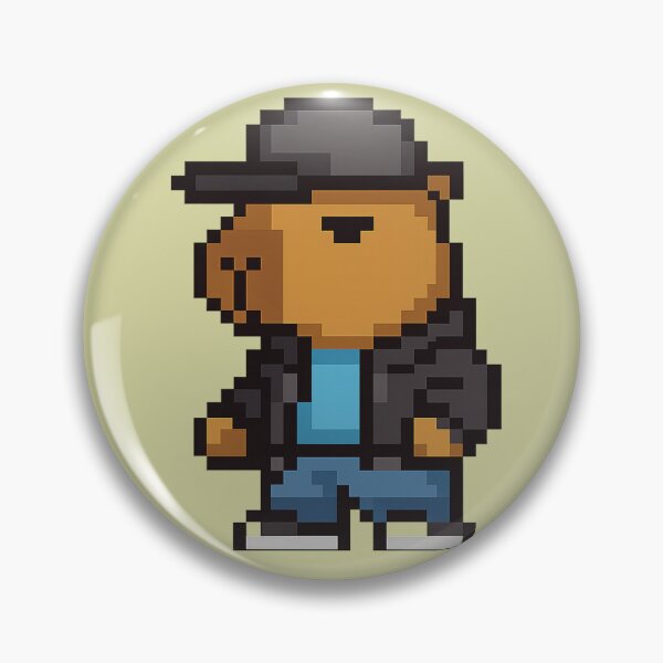 Artikelvorschau, Streetwear Capybara – Drip Level: Nagetier entworfen und verkauft von Capybarastore_77.