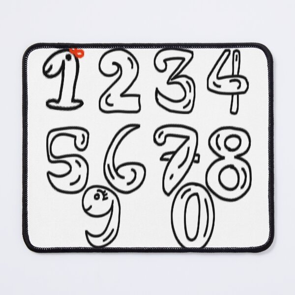 Item preview, Letters, numbers 1,2,3,4,5,6,7,8,9,0, png illustration designed and sold by Nuynuyshop.