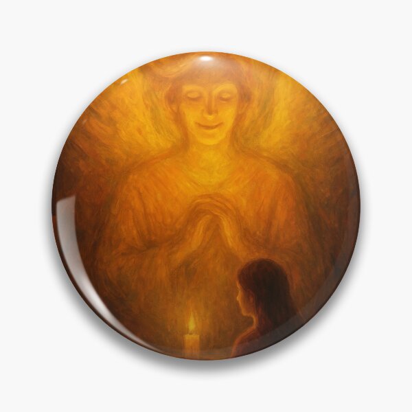 Item preview, Guardian Angel and the Girl in the Candle Light designed and sold by tarotstarostina.