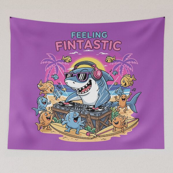 Item preview, Feeling Fintastic designed and sold by Amir Faysal.