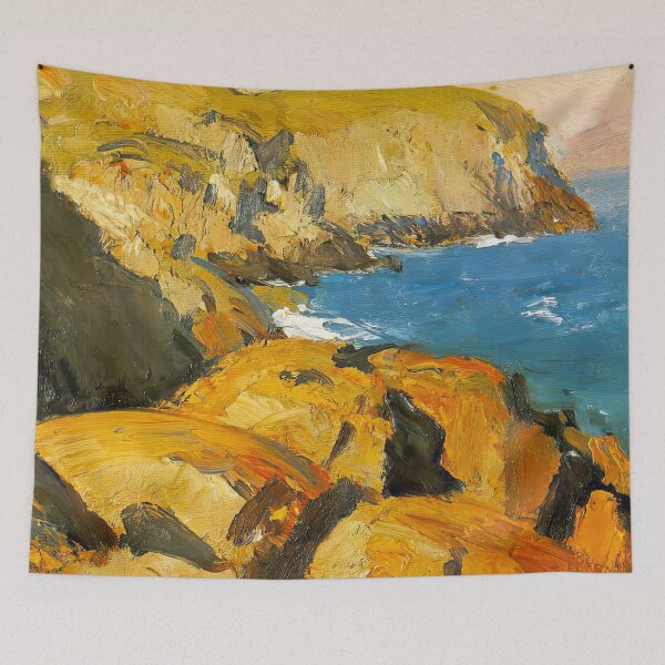 Aperçu de l'œuvre tête noire monhegan 1919 Edward Hopper créée et vendue par TeeARTHY.