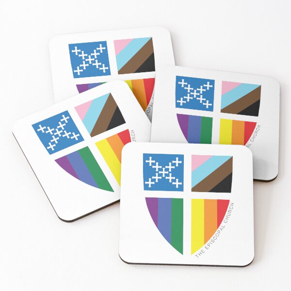 Item preview, Pride Shield - The Episcopal Church designed and sold by Canterbury Episcopal Campus Ministry at Texas Tech University .