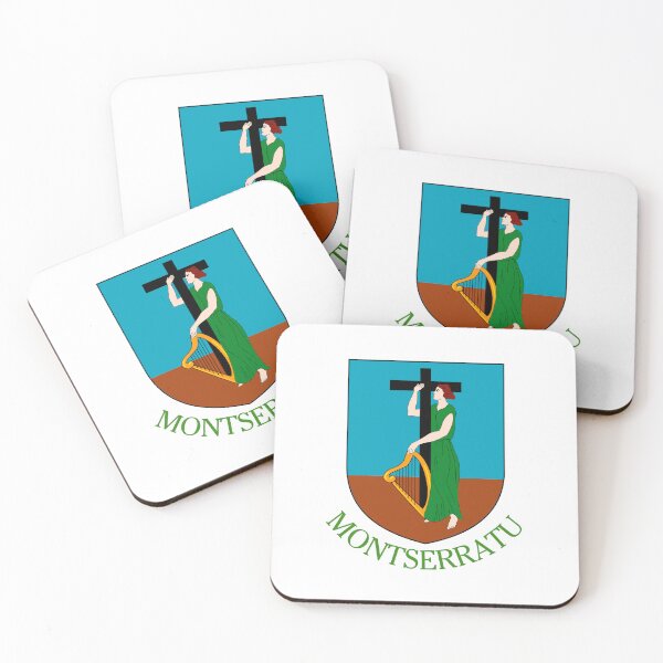 Item preview, Coat of Arms of Montserrat – Irish-Caribbean designed and sold by jeshands.