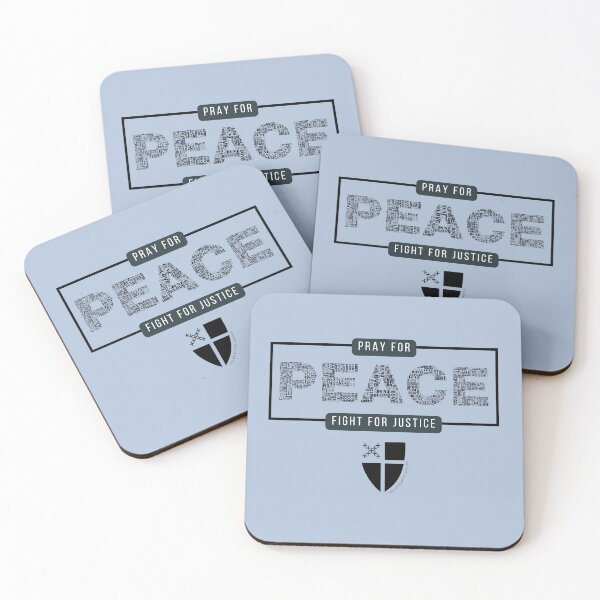 Item preview, Pray for Peace - Fight for Justice designed and sold by Canterbury Episcopal Campus Ministry at Texas Tech University .