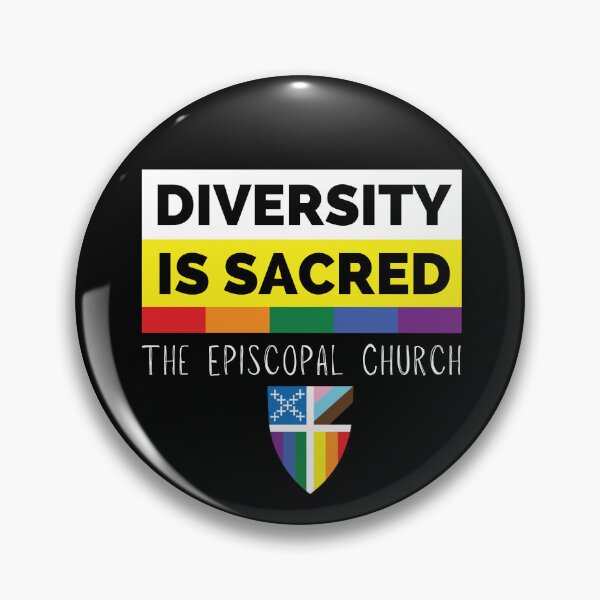 Aperçu de l'œuvre Diversity is Sacred - The Episcopal Church créée et vendue par Canterbury Episcopal Campus Ministry at Texas Tech University .