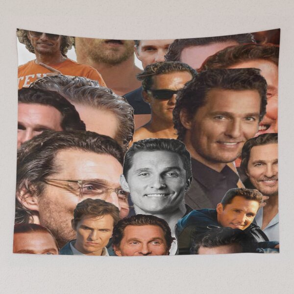 Item preview, matthew mcconaughey Photo collage designed and sold by T-shirtakStore.