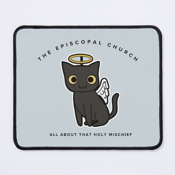 Item preview, All About that Holy Mischief - The Episcopal Church designed and sold by Canterbury Episcopal Campus Ministry at Texas Tech University .