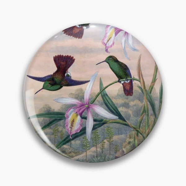 Item preview, Copper Tailed Hummingbird designed and sold by Lucy Goosy Art.