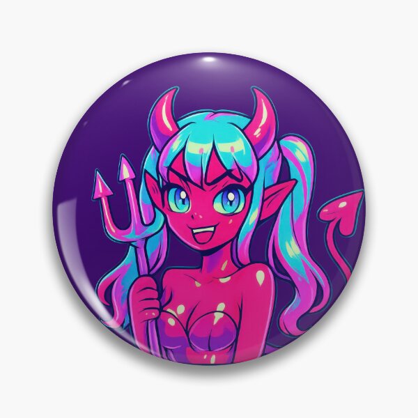 Item preview, Devil Girl Cartoon designed and sold by thesircurly.