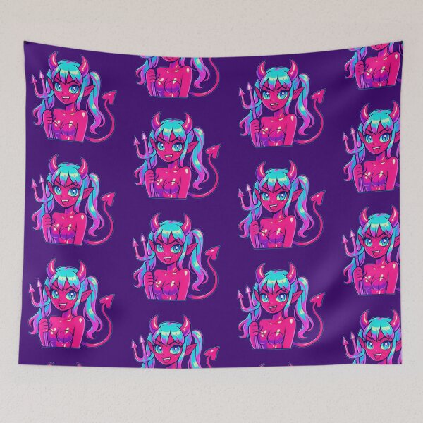 Item preview, Devil Girl Cartoon designed and sold by thesircurly.