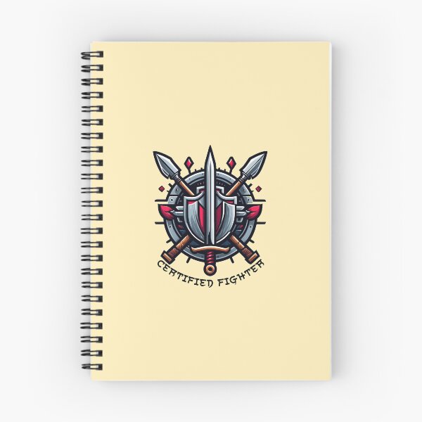 Item preview, Certified Fighter - DnD Class Logo Emblem designed and sold by Raes-Runaways.