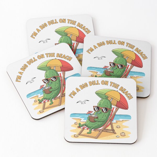 Item preview, I’m a big dill on the beach designed and sold by Amir Faysal.
