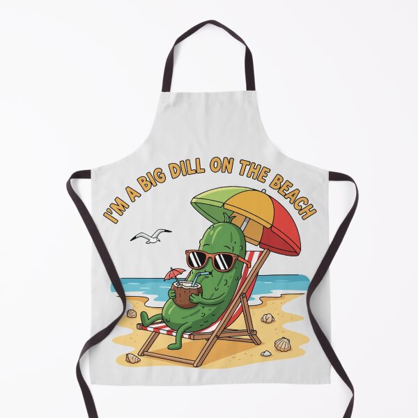 Item preview, I’m a big dill on the beach designed and sold by Amir Faysal.