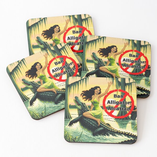 Item preview, Ban Alligator Alcatraz designed and sold by FloridaWildOnes.