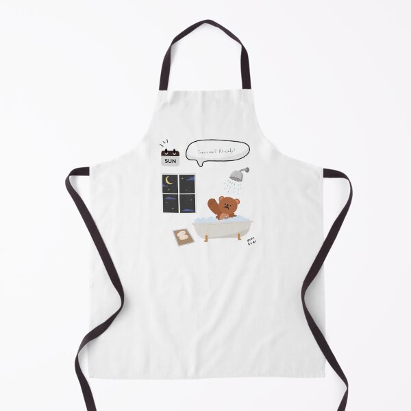 Item preview, Tomorrow? Already? | Mono Bear Weekly Mood Series ( White / Transparent ) designed and sold by mintmono-studio.