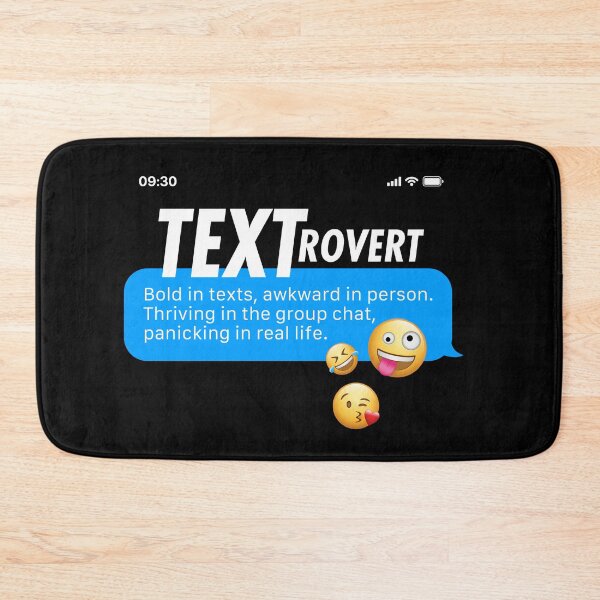 Item preview, TEXTrovert designed and sold by Textitude.