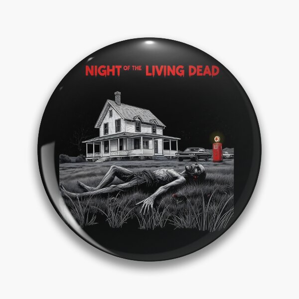 Item preview, Night of The Living Dead Classic T-Shirt designed and sold by Rune-Designs.