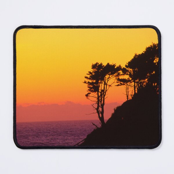 Item preview, Trees silhouetted against an Oregon coast sunset designed and sold by jklune.