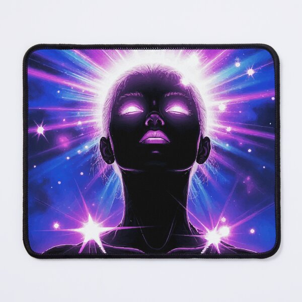 Item preview, Dolled Up Girlie pop Slay Radiant Soul — Celestial Pop Art Portrait of a Strong Woman designed and sold by Ojo de Lilith.