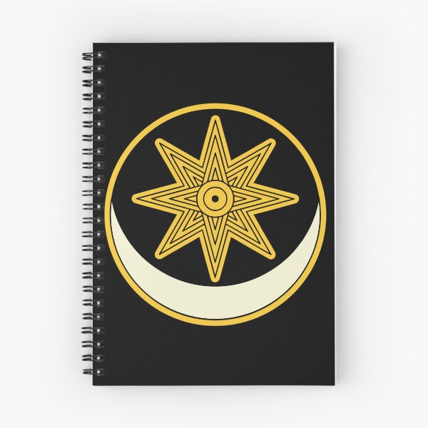 Item preview, Mesopotamian Deity Emblems - Gold Insignia  designed and sold by CaffeineCraftedCreations.
