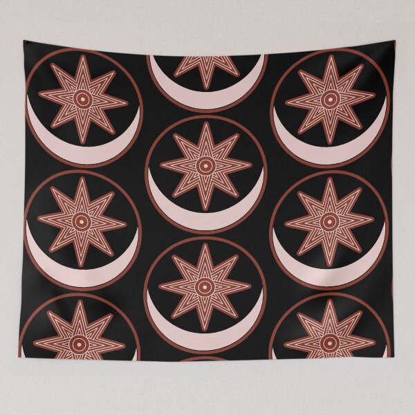 Item preview, Mesopotamian Deity Emblems - Ochre Insignia  designed and sold by CaffeineCraftedCreations.