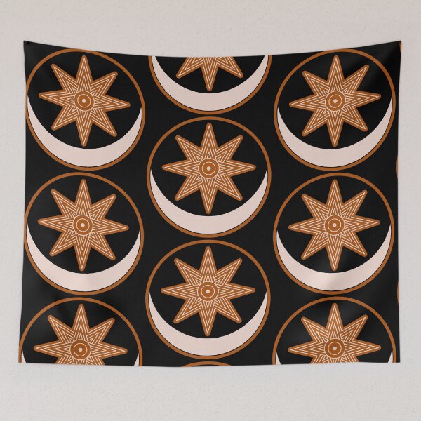Item preview, Mesopotamian Deity Emblems - Copper Insignia  designed and sold by CaffeineCraftedCreations.