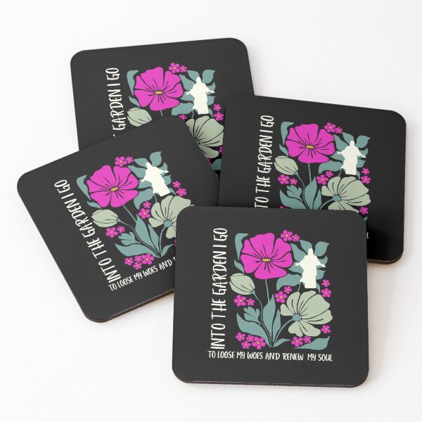Item preview,  Into The Garden To Renew My Soul Jesus Wildflower Vintage Floral designed and sold by Forevermore.