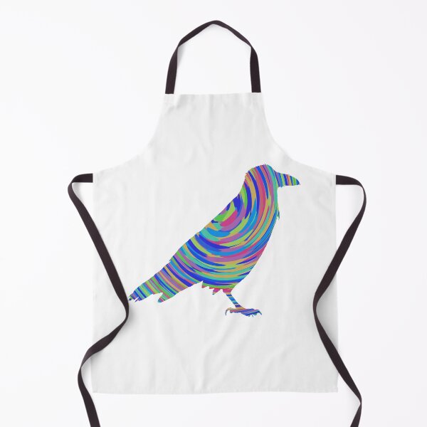 Item preview, Colorful Crow designed and sold by The Rabbit Den.