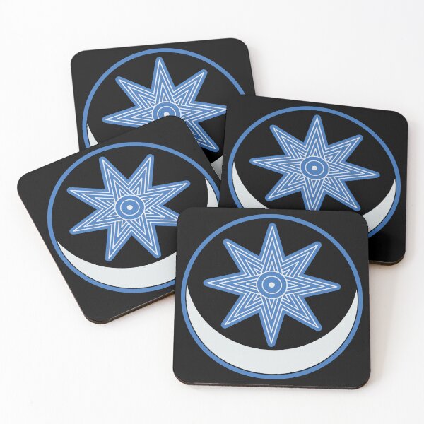 Item preview, Mesopotamian Deity Emblems - Lapis Insignia  designed and sold by CaffeineCraftedCreations.