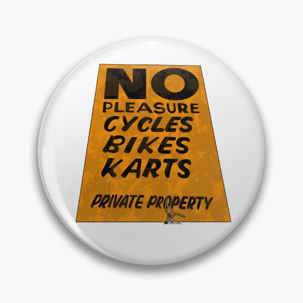 Item preview, No Pleasure, Cycles, Bikes, Karts designed and sold by BadShepherdPrints.