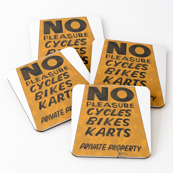 Item preview, No Pleasure, Cycles, Bikes, Karts designed and sold by BadShepherdPrints.