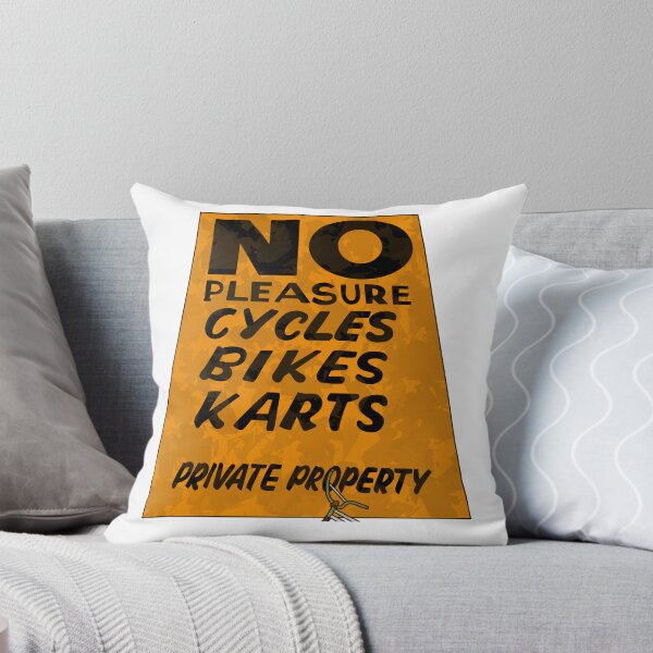 Item preview, No Pleasure, Cycles, Bikes, Karts designed and sold by BadShepherdPrints.