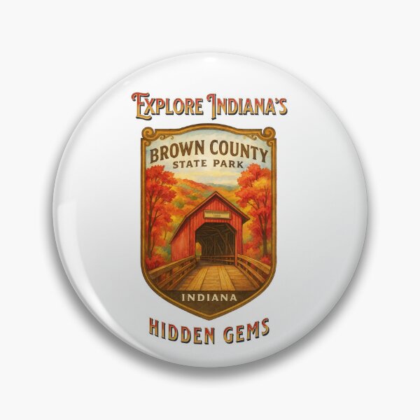 Item preview, Explore Indiana State Parks, Brown County designed and sold by CDub-Designs.