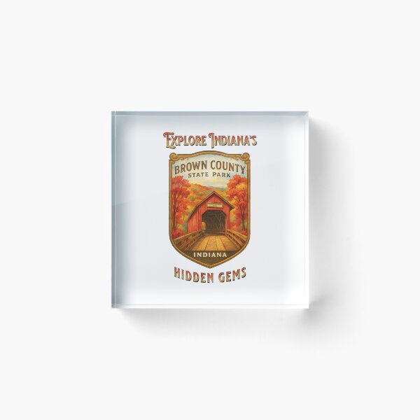 Item preview, Explore Indiana State Parks, Brown County designed and sold by CDub-Designs.