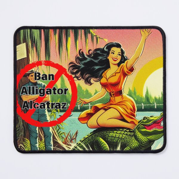 Item preview, No Alligator Alcatraz designed and sold by FloridaWildOnes.