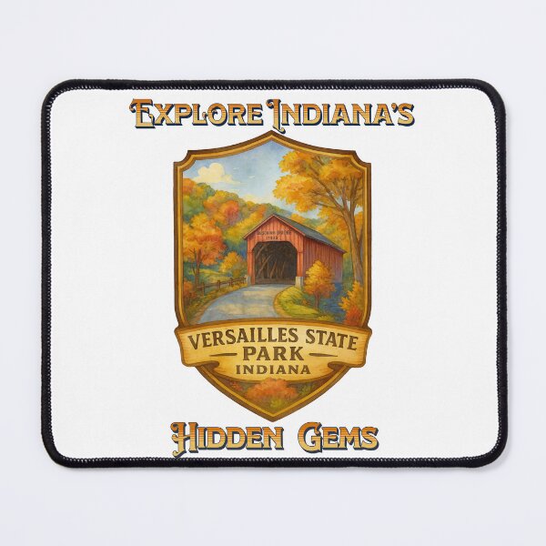 Item preview, Explore Indiana State Parks, Versailles Park designed and sold by CDub-Designs.