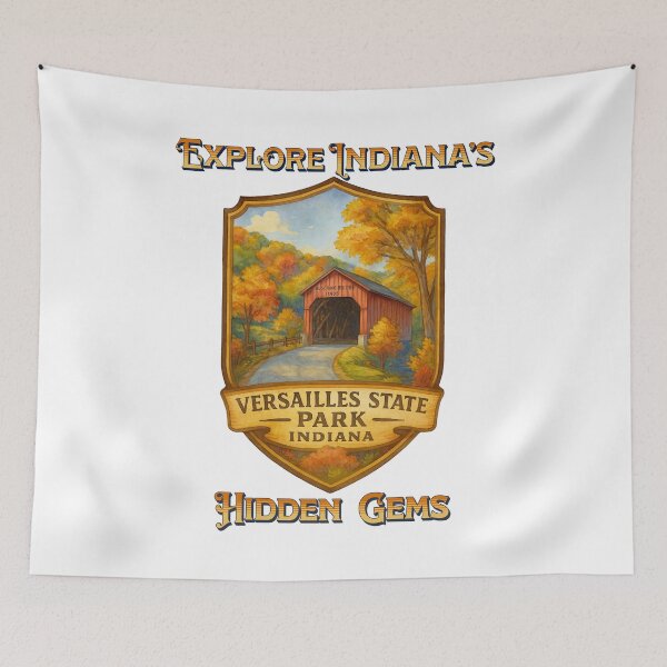 Item preview, Explore Indiana State Parks, Versailles Park designed and sold by CDub-Designs.