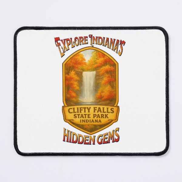 Item preview, Explore Indiana State Parks, Clifty Falls designed and sold by CDub-Designs.
