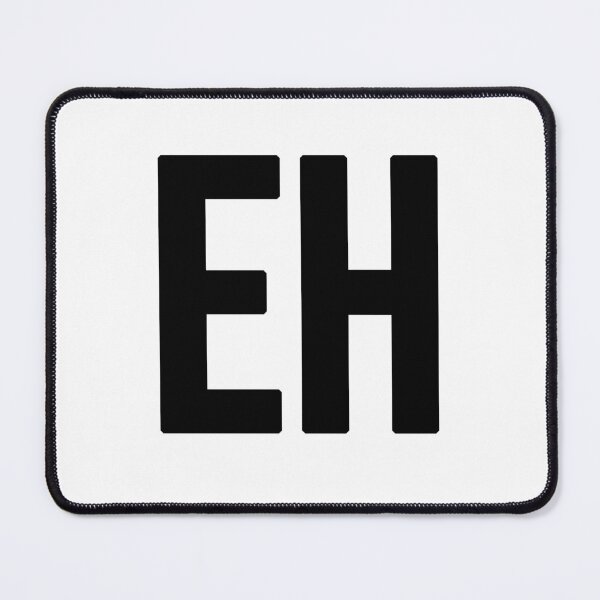 Item preview, EH in Bold designed and sold by Memes N Lore .