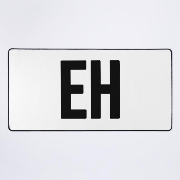 Item preview, EH in Bold  designed and sold by Memes N Lore .